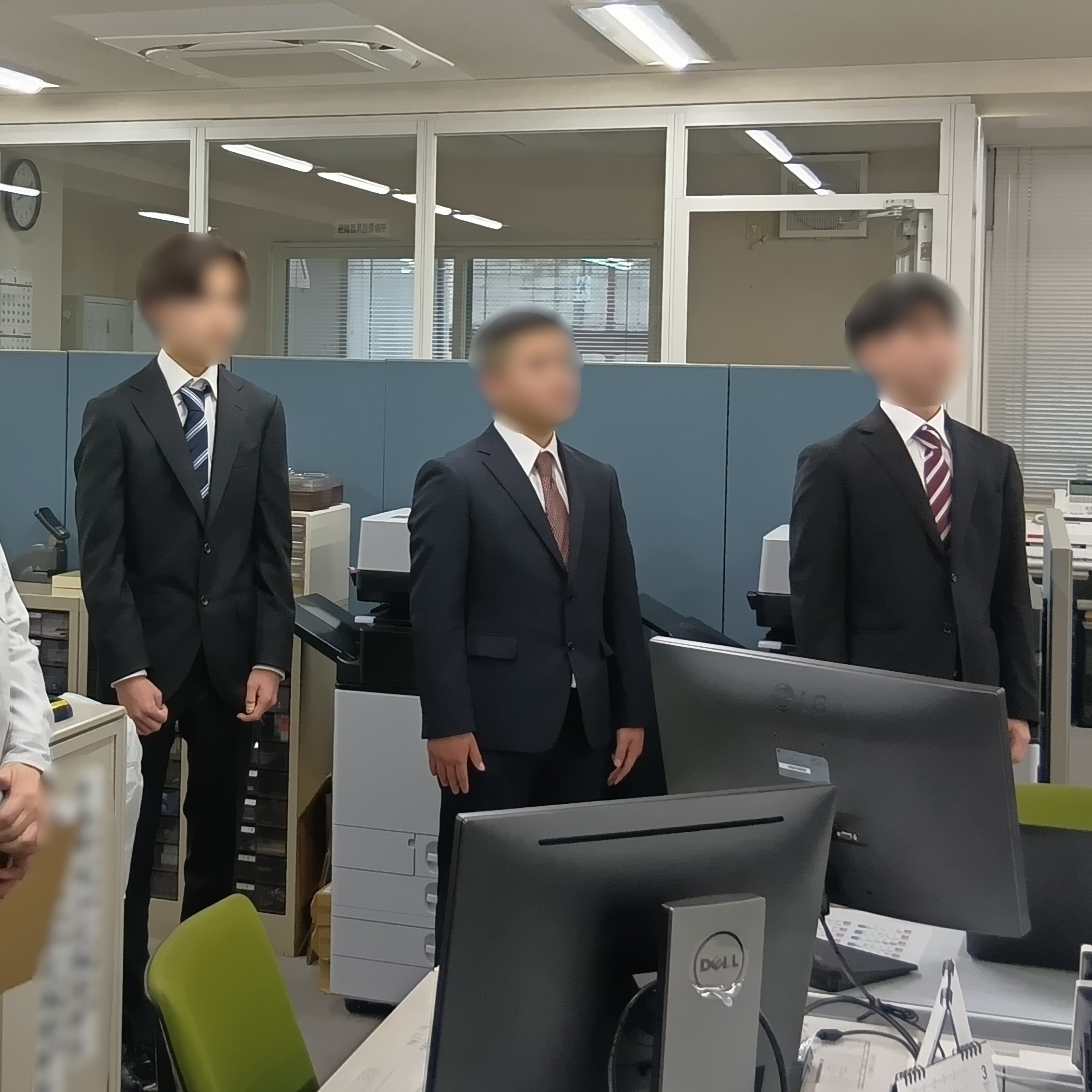 新入社員が入社しました